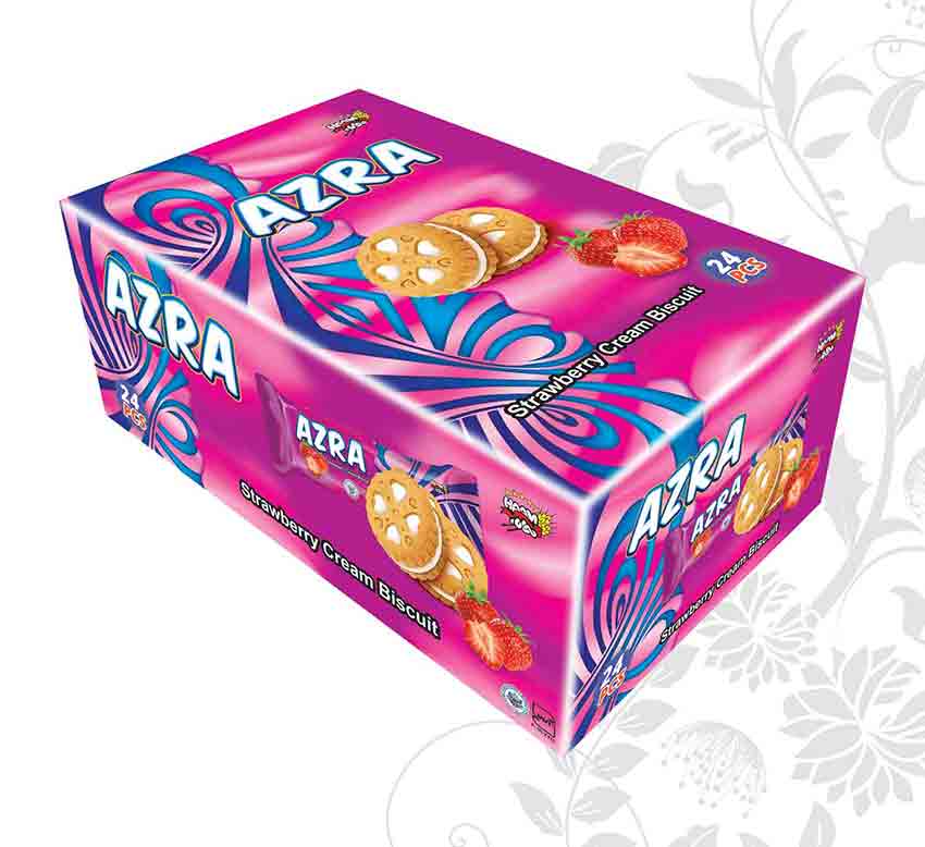 Azra Cream Biscuit Box