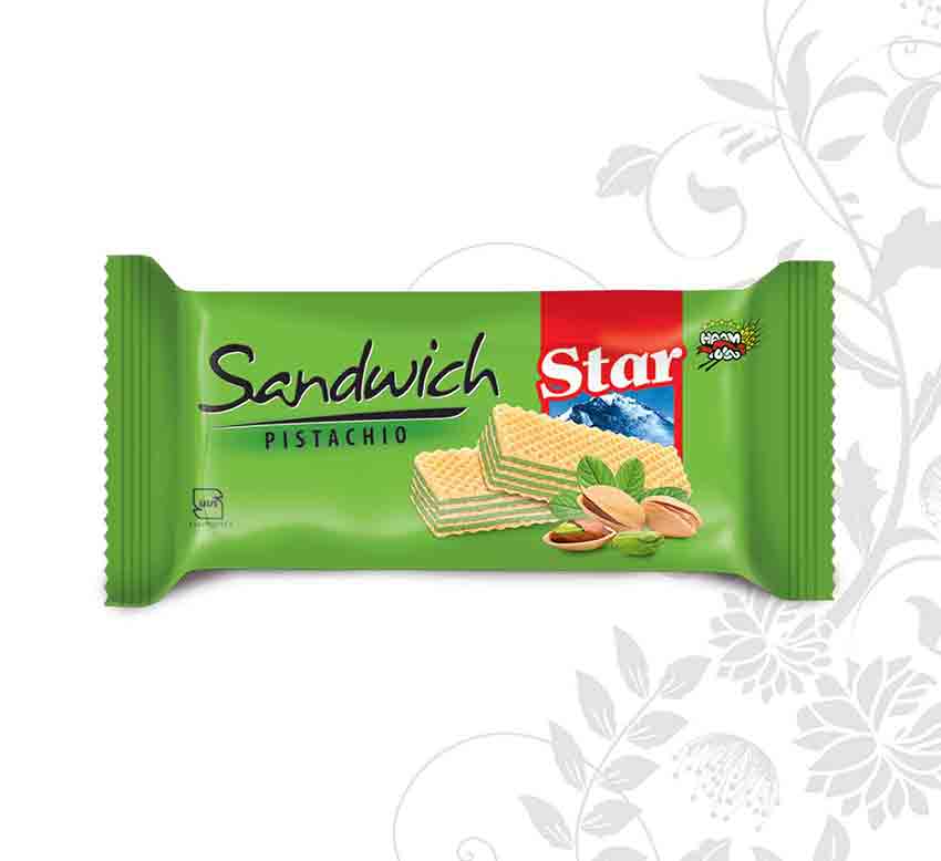 Sandwich Gaufrette Star