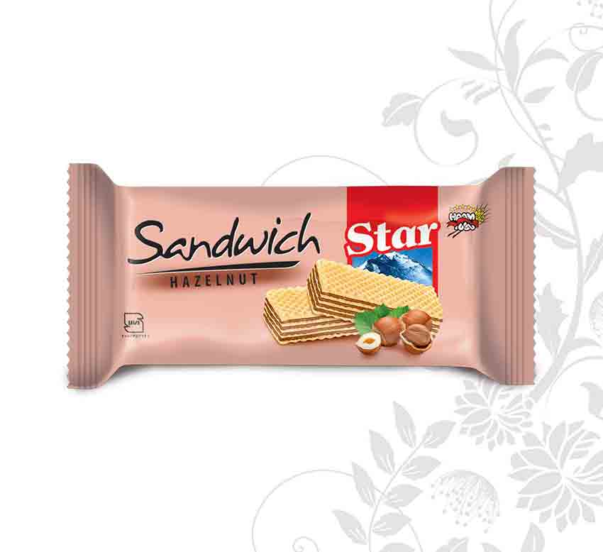 Sandwich Gaufrette Star